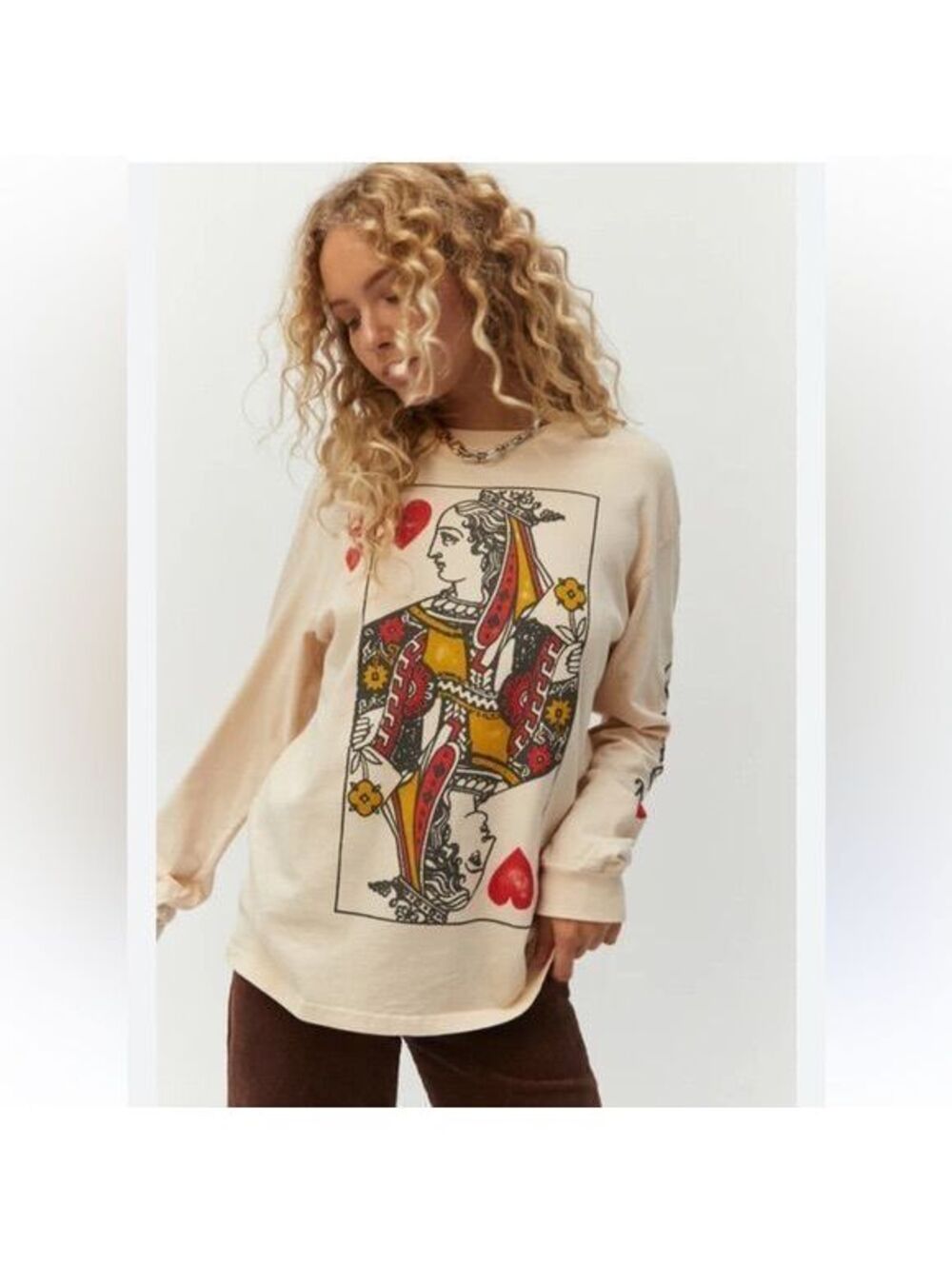 Daydreamer Free People Queen of Hearts Tee